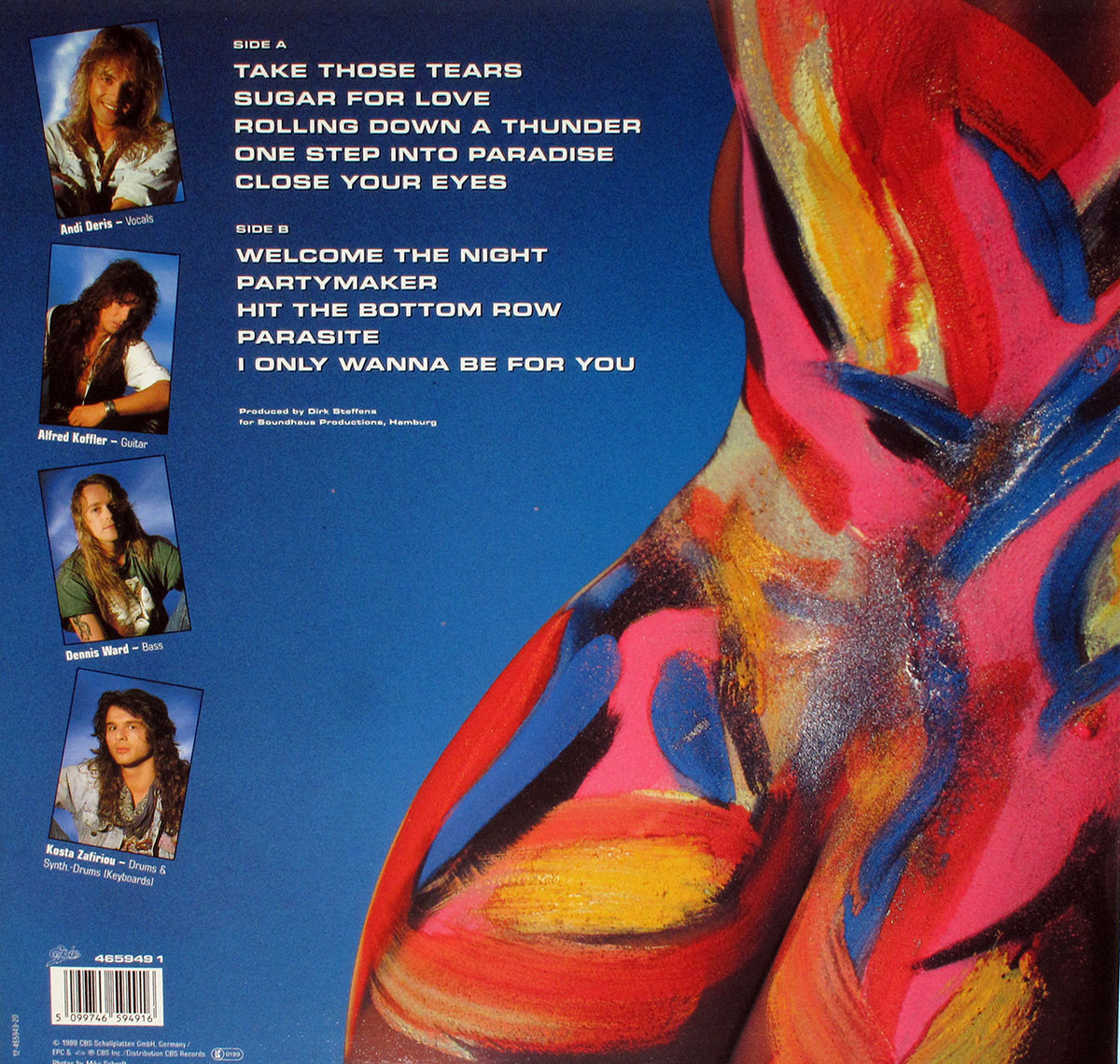 High Resolution Photo pink cream 69 self-titled sexy cover Vinyl Record